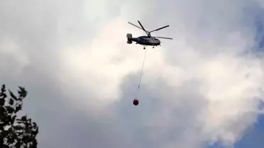 Uçmakdere'de Orman Yangını Kontrol Altına Alındı