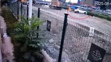 SUV Araç Mert Irmağı'na Düştü