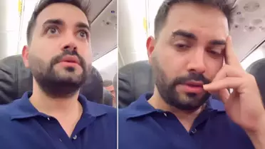 Uçakta mahsur kalan Kadir Ezildi isyan etti: Yandık, bittik
