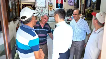 Vali Aktaş, Esnaf ve Vatandaşlarla Buluştu