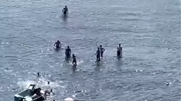 Bursa'da Boğulmak Üzere Olan Adam Kurtarıldı