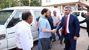 Bakan Yardımcısı Tarıkdaroğlu Pazaryolu'nda İncelemelerde Bulundu