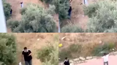 Mersin'de Çocukların Tabanca İle Havaya Ateş Açması