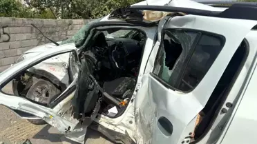 Adıyaman'da trafik kazası: Sürücü hayatını kaybetti
