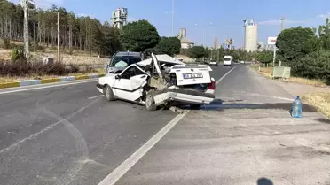 Sivas'ta Trafik Kazası: Bir Yaralı