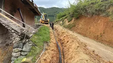 Ordu'da İçme Suyu Altyapı Çalışmaları Devam Ediyor