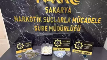 Sakarya'da Uyuşturucu Operasyonu: 1 Kilo Kokain Ele Geçirildi