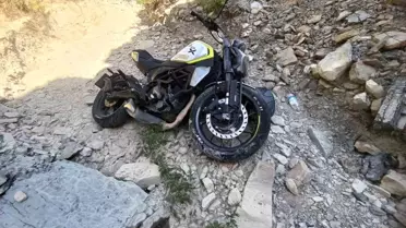 Motosiklet Kazasında 23 Yaşındaki Sürücü Yaralandı