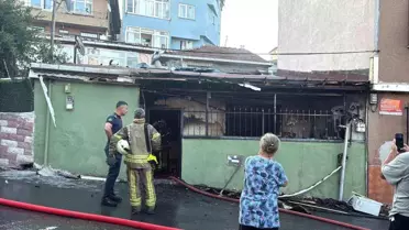 Sarıyer'de Yangın: 2 Kardeş Ağır Yaralı