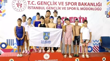 Silivri Belediyesi Spor Kulübü Yüzme Takımı, 20 Madalya Kazandı
