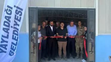 Yayladağı'nda Çok Amaçlı Salon Açıldı