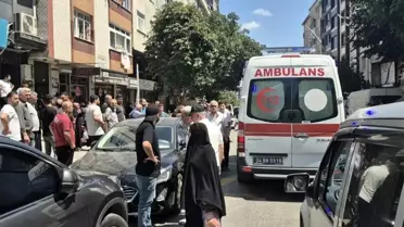 Sultangazi'de İş Yerinden Düşen Adam Ağır Yaralandı