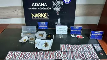 Adana'da Uyuşturucu Operasyonu: 9 Şüpheli Yakalandı