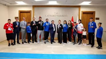 Kayseri'den Balkan Şampiyonu Sporcular