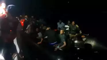 Kuşadası'nda 37 Düzensiz Göçmen Yakalandı