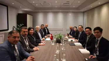 Işıkhan ve Singapur Bakanı Görüştü