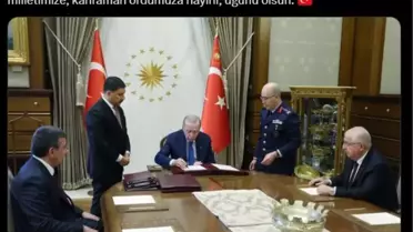 Cumhurbaşkanı Erdoğan: YAŞ kararları, hayırlı uğurlu olsun