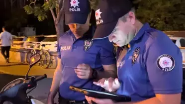 Erzincan'da Motosiklet Denetimi
