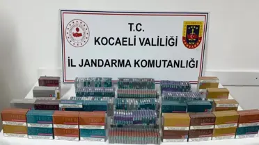 Gebze'de 5 Milyon TL Değerinde Elektronik Sigara Ele Geçirildi