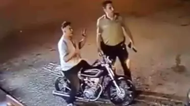 Kırıkkale'de Motosiklet Kaçışı