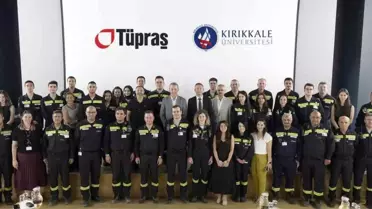 Kırıkkale Üniversitesi ve Tüpraş'tan Staj Programı Tamamlandı