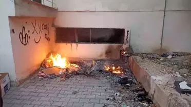 Siirt'te Ot Yangını Kontrol Altına Alındı