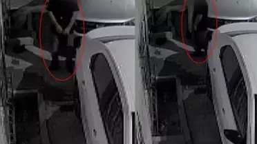 Mahalledeki kadınlara musallat olan sapığın uygunsuz halleri kamerada