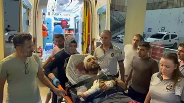 Antalya'da İşçi Dinamit Patlamasında Yaralandı