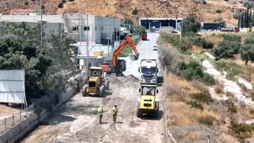 Söke'de Altyapı Çalışmaları Devam Ediyor