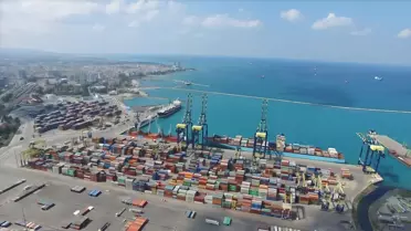 Limanlarda Konteyner Elleçlemesi Artış Gösterdi