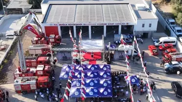 Bodrum'un Yeni İtfaiye Hizmet Binası Açıldı