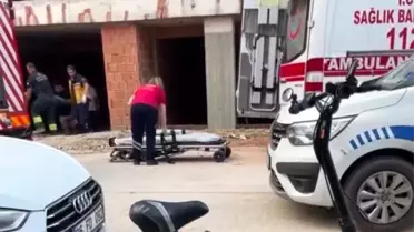 İnşaatta Düşen Kişi Yaralandı