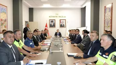 Kütahya'da Güvenlik Toplantısı