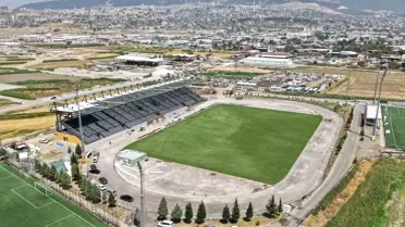 Kahramanmaraş'a Yeni Futbol Sahası İnşaatında Son Aşama