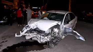 Aksaray'da Kontrolden Çıkan Otomobil Kazası