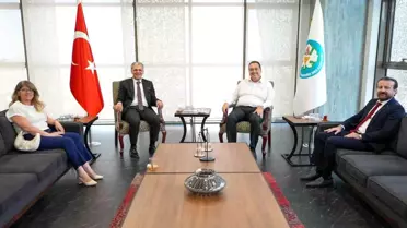 Manisa İnşaatçılar Çarşısı Projesi için Destek Ziyareti