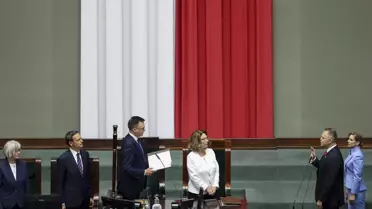 Polonya'da Yeni Cumhurbaşkanı Yemin Etti