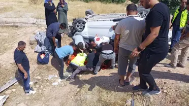 Eruh'ta Ticari Araç Devrildi: 7 Yaralı
