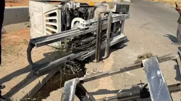Forklift Kazası: 1 Yaralı