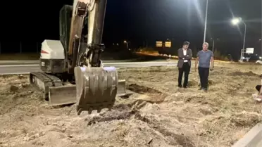 Söğüt'te Gece Estetik Çalışmaları Devam Ediyor