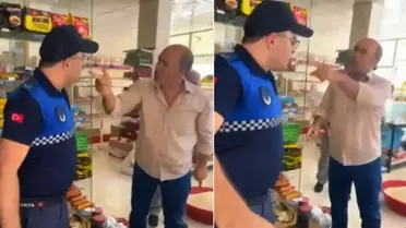 Hem suçlu hem güçlü esnaf! Zabıtayı itti, dükkandan kovdu, tehdit etti