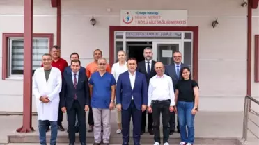 Vali Sözer Aile Sağlığı Merkezini Ziyaret Etti