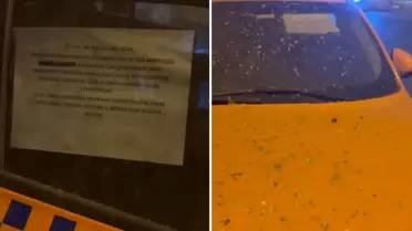 Aracının camına astığı yazı olay oldu: Kızıma hakkımı helal etmiyorum