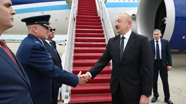 Aliyev, ABD'ye Resmi Ziyarette Bulundu