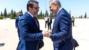 Fidan Suriye'de Eş-Şara ile Görüştü