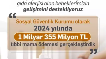 Bebeklere Tıbbi Mama Desteği
