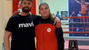 Boksör Birsen Uysal Şampiyonaya Hazırlanıyor