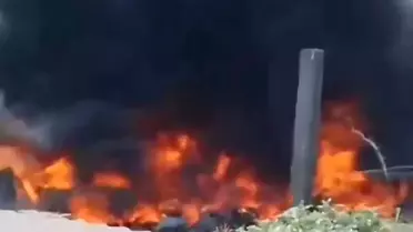 Erenler'de Çöp Yangını Korkuttu