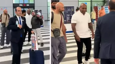 Efsane boksör Mike Tyson İstanbul'da