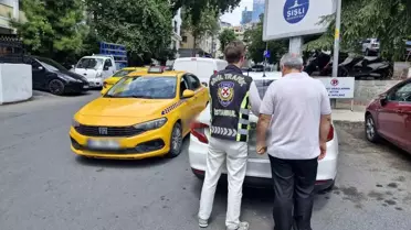 İstanbul'da Yolcu Seçen Taksici Yakalandı